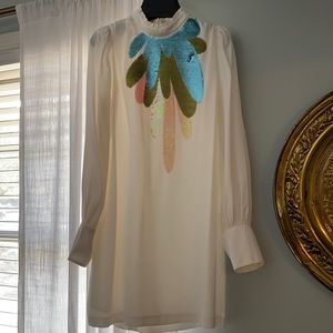 Beautiful dress. Worn once for engagement party. Excellent condition